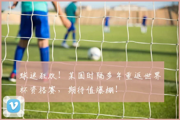 球迷狂欢！某国时隔多年重返世界杯资格赛，期待值爆棚！